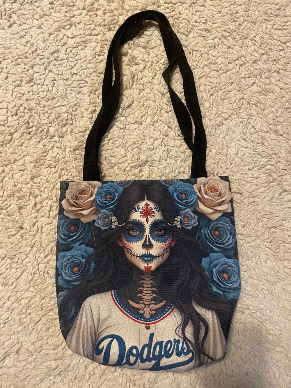 Dodgers Catrina Tote Bag